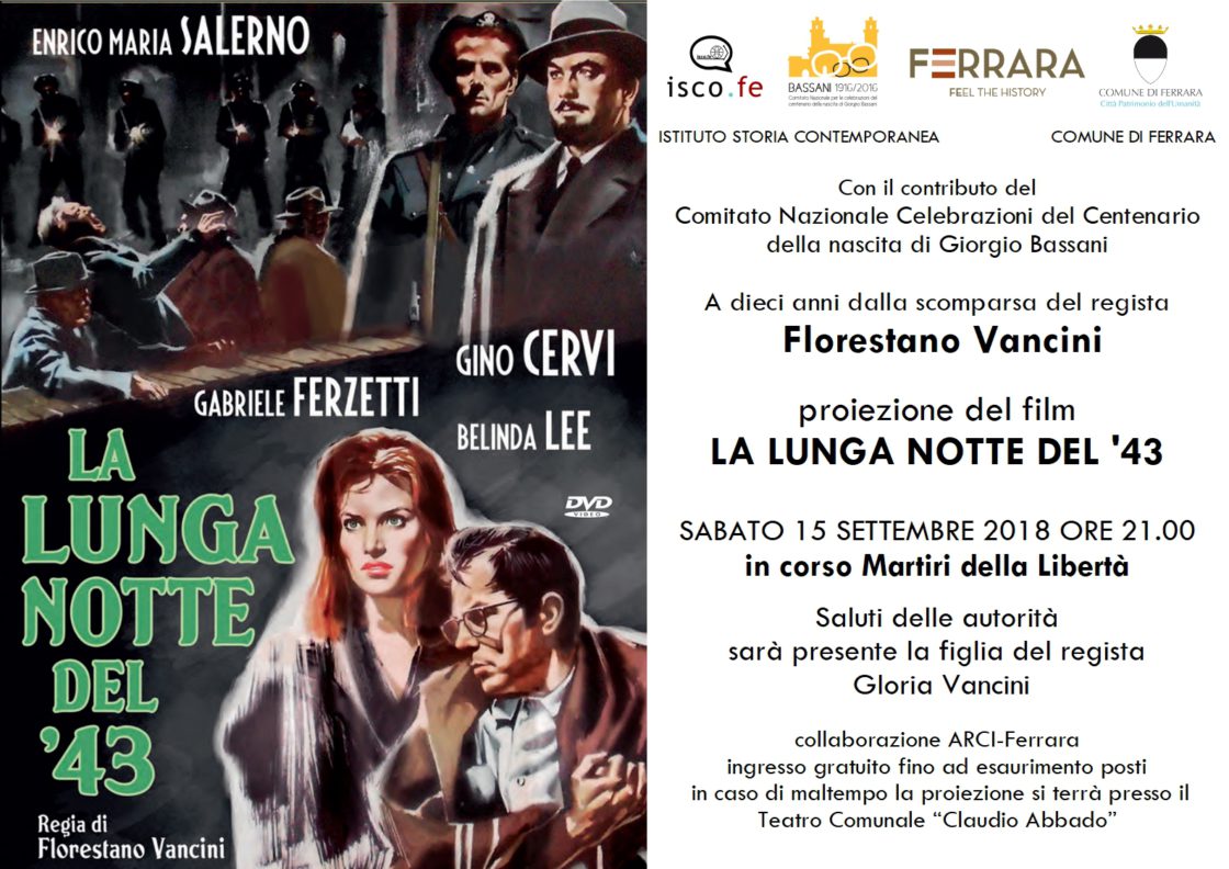 La lunga notte del '43 proiettato