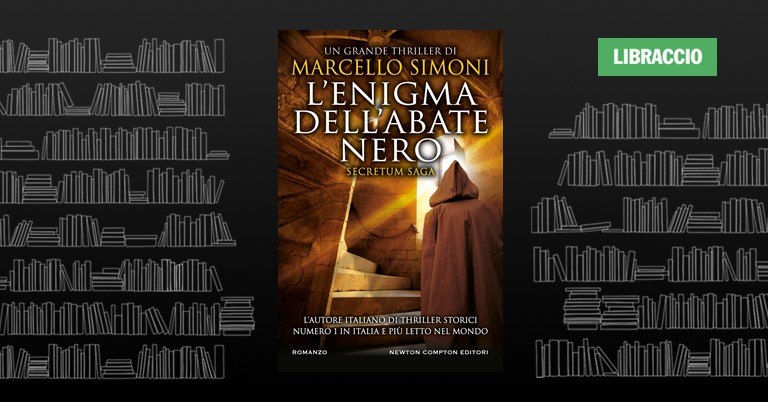 Marcello Simoni presenta L'enigma dell'abate nero - FILO Magazine -  L'agenda eventi di Ferrara